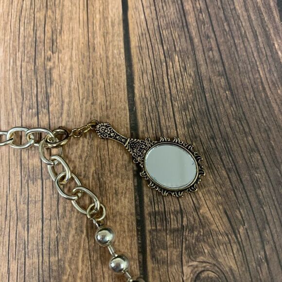 Fleur De Lis Clip On Charm Necklace - Picture 4 of 5